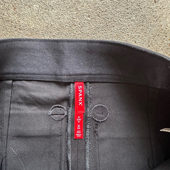 NWT spanx polished ankle slim pant classic black size small tall - Picture 7 of 9